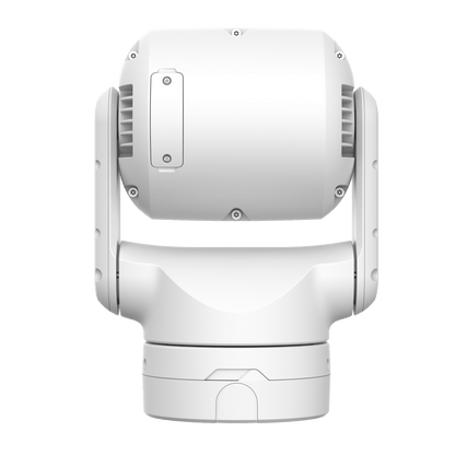 Cámara PTZ AI 2MP / Zoom Óptico 55x / IR 500 m / Rango de Temperatura -50°C a 60°C / IP66 IP68 NEMA4X / WDR 120 dB / Auto Tracking / Compatible con H.265 H.264 MJPEG / Certificación FIPS 140-3 Level3