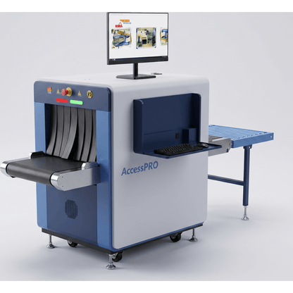 Sistema de Inspección por Rayos X AP5030H / Túnel 50x30 cm / Detección de Explosivos y Materiales Orgánicos / Monitor LCD 21.5" / Zoom 32x / Memoria 100,000 Imágenes / Puesta en Marcha y Capacitación Incluidas