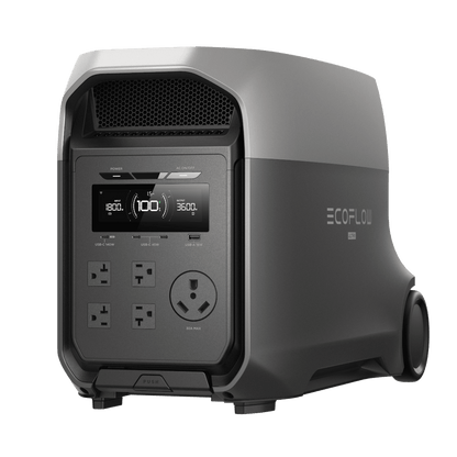 Estación de Energía Portátil EcoFlow DELTA 3 ULTRA, 3072Wh, Batería LiFePO4, Salida 3600W (Surge 7200W)
