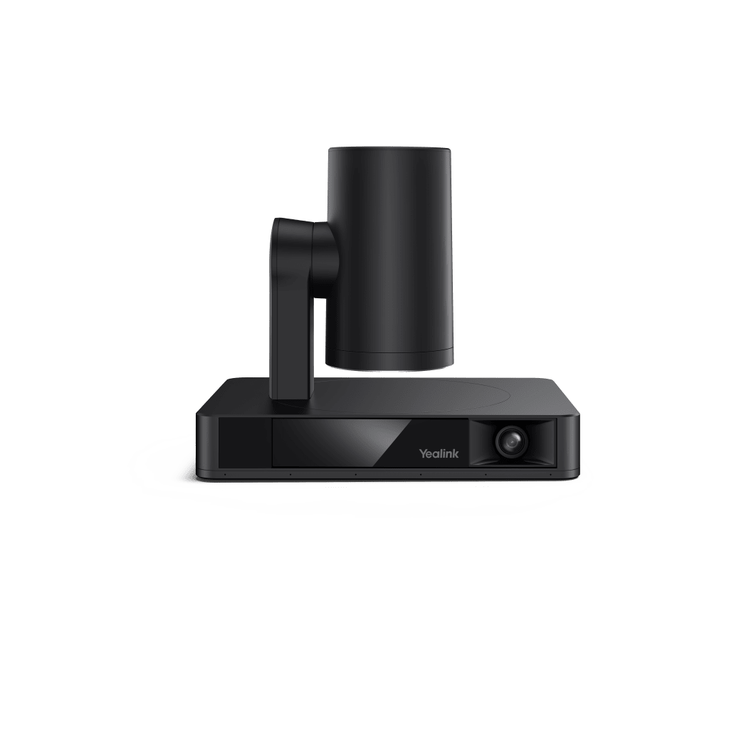 Cámara Yealink UVC86 4K Inteligente con Seguimiento Automático por Voz para Salas de Gran Tamaño