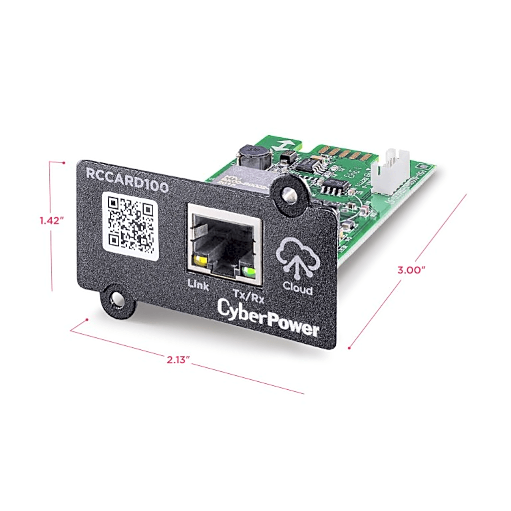 Tarjeta de Monitoreo Remoto para UPS CyberPower Modelos PR, OL, OR  y PDUs con Tarjeta de Expansión