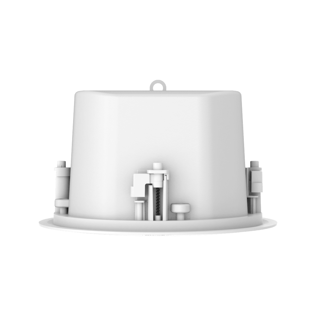 Altavoz IP para instalacion en plafon / 10W / PoE+ / Para integración con sistema Hanwha / SIP, IPv4, HTTP, DNS, NTP, TCP, UDP, ARP.