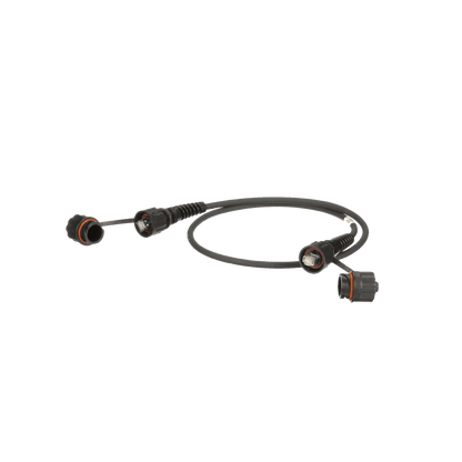 Patch Cord Cat6A IndustrialNet, Blindado S/FTP, Con Plug Industrial y Tapa en Cada Extremo, 10 Metros