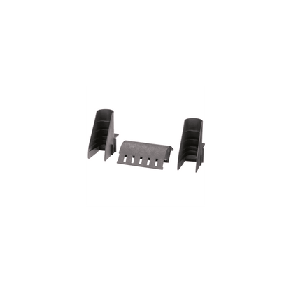 Kit de Bajada de Cables Para Charola Tipo Escalerilla, Con Control de Radio de Curvatura, Fabricado en Nylon 6.6, Color Negro