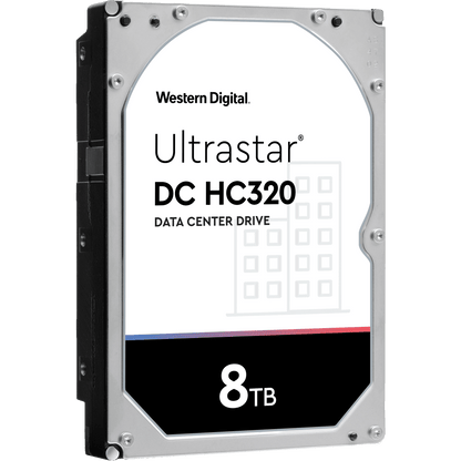 Disco Duro Enterprise 8 TB / Wester Digital (WD) / Serie Ultrastar / Recomendado para Data Center y NVRs de Alta Capacidad / Alto Performace