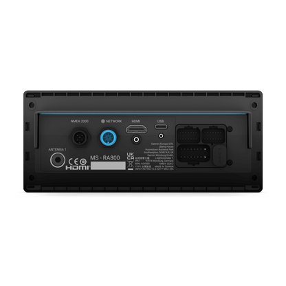 Estéreo Marino / Pantalla Táctil LCD 4.3" (109 mm) / 4 Zonas Multi-Zone™ / Amplificador Clase D 40W x 4 / DSP Integrado / Wi-Fi / Bluetooth / AirPlay 2 / HDMI ARC / NMEA 2000 / IPX6-IPX7