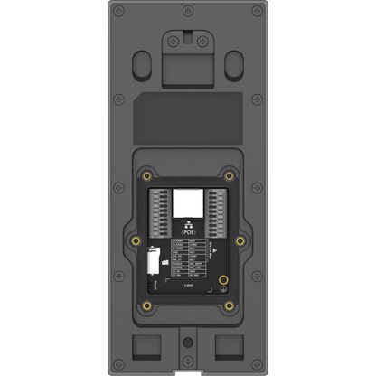 Videoportero IP Inteligente GDS3725 / 2K Ultra HD 1080p / Ángulo 127° / IA ISP con Análisis de Comportamiento / Lector RFID IC-ID NFC / Múltiples Métodos de Apertura / PoE Integrado / Protección IP66 IK10 / Interoper