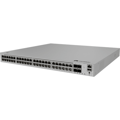Switch Core/Distribución eKit Administrable / Capa 3 / 48 puertos Gigabit PoE+ + 4 SFP+ / PoE Perpetuo / PoE Budget 849 W / Sin Licenciamiento