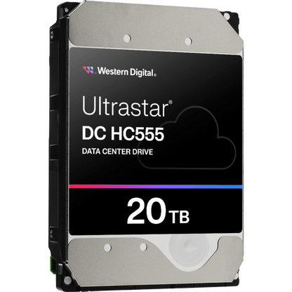 Disco Duro Data Center Ultrastar / 20 TB / 7200 RPM / HelioSeal / CMR / SATA 6Gb/s SAS 12Gb/s / 2.5M horas MTBF / 5 años garantía