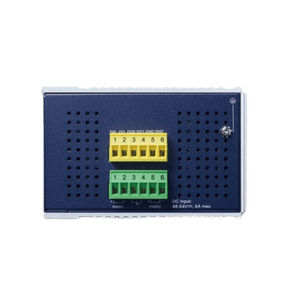 Switch Industrial Administrable Capa2, 8 Puertos Gigabit con PoE+ 802.3at, 2 Puertos SFP de 100/1G y 2 Puertos SFP de 100/1G/2.5G