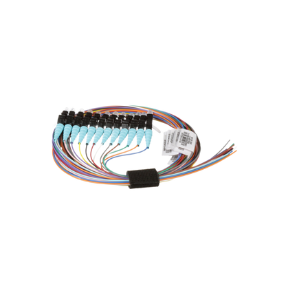Kit de 12 Pigtails con Conector LC, Multimodo 50/125 OM4, 900um, de 1 Metro (3.28 Pies)