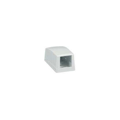 Caja de Montaje en Superficie, Para 1 Módulo Mini-Com, Color Blanco