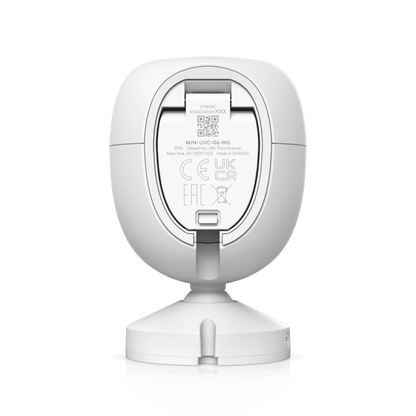 Cámara UniFi Protect G6 Instant con WiFi, 4K, Sensor de Imagen 8MP 1/1.8", Multi-TOPS AI, Audio Bidireccional, Visión Nocturna IR, Protección IPX5, Reconocimiento Facial y de Matrícula