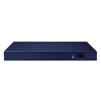 Switch PoE de 24 Puertos Gigabit 802.3af/at con Modo Extendido 250 m, 2 Puertos SFP 1000SX , Pantalla LCD para Configuración Básica, Hasta 300 W para PoE