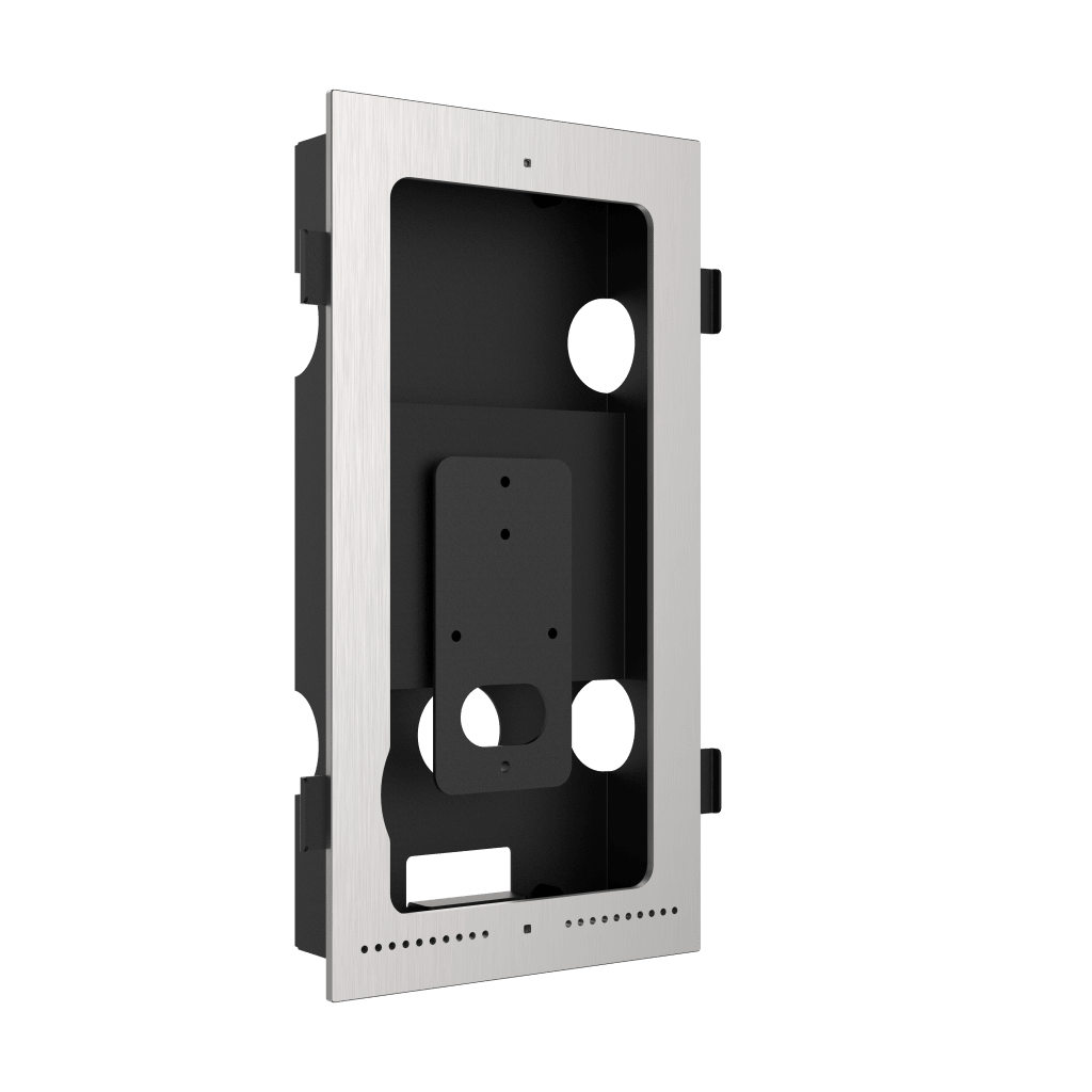Carcasa Gang Box para Montaje Parcial Empotrado de Terminales Min Moe Serie DS-K1T673 / Para Empotrar