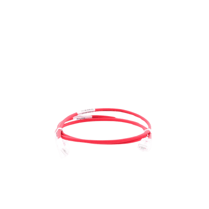 Cable de Parcheo TX6, UTP Cat6, Diámetro Reducido (28AWG), Color Rojo, 0.61 Metros (2 Pies)