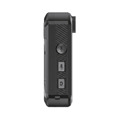 Body Camera Portátil / Grabación a 2K / Pantalla 2.4" LCD / IP68 / H.265 / 64GB de Almacenamiento / GPS / WIFI / 3G y 4G / Fotos de Hasta 40 Megapixel / Micrófono Integrado