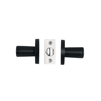 Cerradura de Palanca Inteligente / Entrada Sin Llave / Huella Dactilar + Código + Tarjeta / BLE 5.0 / App NGTeco Home / 100 Usuarios / Aleación de Aluminio Negro / Para Puertas 30-60 mm