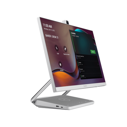 Sistema de Videoconferencia Todo en Uno DeskVision A24 de Yealink con cámara 4K y pantalla táctil de 24”