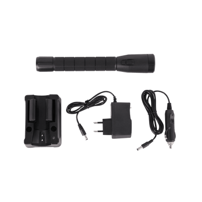 Linterna LED de Aluminio recargable , IP67, Resistente al Agua