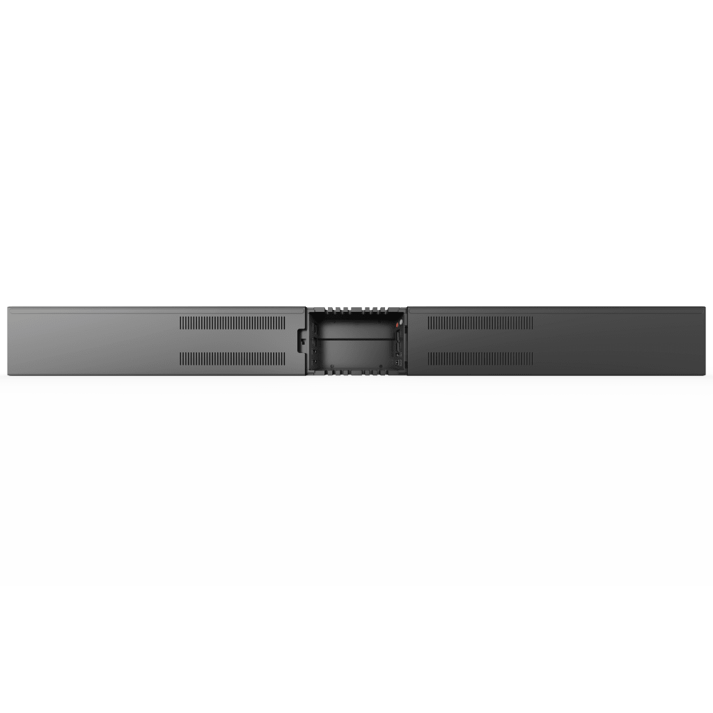 Barra de Videoconferencia Yealink A50 con IA y Consola Táctil CTP25, Todo en Uno para Salas Medianas y Grandes con Seguimiento Automático del Hablante