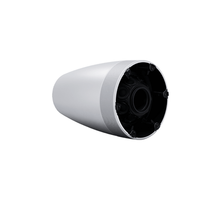 Altavoz Colgante Luna | Designmax | Sistema de Rango Extendido | Array Circular Ring Array™ 8 Drivers | Woofer 8" Integrado | Cobertura 140° | Color Blanco