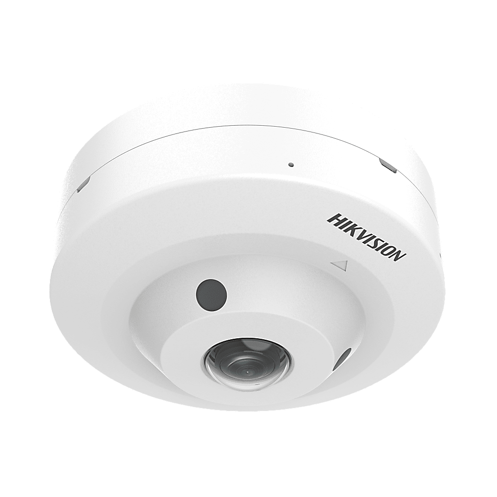 Cámara Fisheye TurboHD 3K / 2960x1665 / Lente 1.8 mm / 180° FOV / Audio y Micrófono / Luz Dual IR y Luz Blanca 10 metros  / Exterior IP67 / Antivandalismo IK08