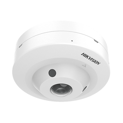 Cámara Fisheye TurboHD 3K / 2960x1665 / Lente 1.8 mm / 180° FOV / Audio y Micrófono / Luz Dual IR y Luz Blanca 10 metros  / Exterior IP67 / Antivandalismo IK08