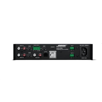 Amplificador Veritas | 2x50W| Bluetooth | DSP | Entradas Balanceadas y RCA | Baja Impedancia