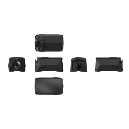 Cámara para Casco Hikvision DS-MCH508D / 1080p a 30 fps / CMOS 1/2.8" / Lente 2 mm F2.4 / Campo de Visión 102° / Batería 2700 mAh Desmontable / IP67 / GPS + Wi-Fi + Bluetooth / Incluye Detección de Caídas