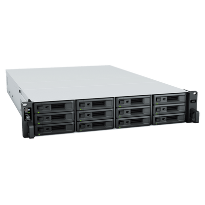 Servidor de Almacenamiento Synology SA6400 | 12 Bahías | Escalable hasta 108 Bahías | AMD EPYC 7272 | 32 GB DDR4 ECC | 10GbE RJ-45 | RAID F1, 0, 1, 5, 6, 10.