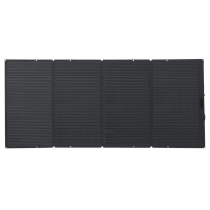 Módulo Solar Portátil y Flexible de 400W Recomendado para Estaciones Portátiles EcoFlow / Ajuste de Ángulo / Carga Eficiente / Incluye Cable XT60 a MC4