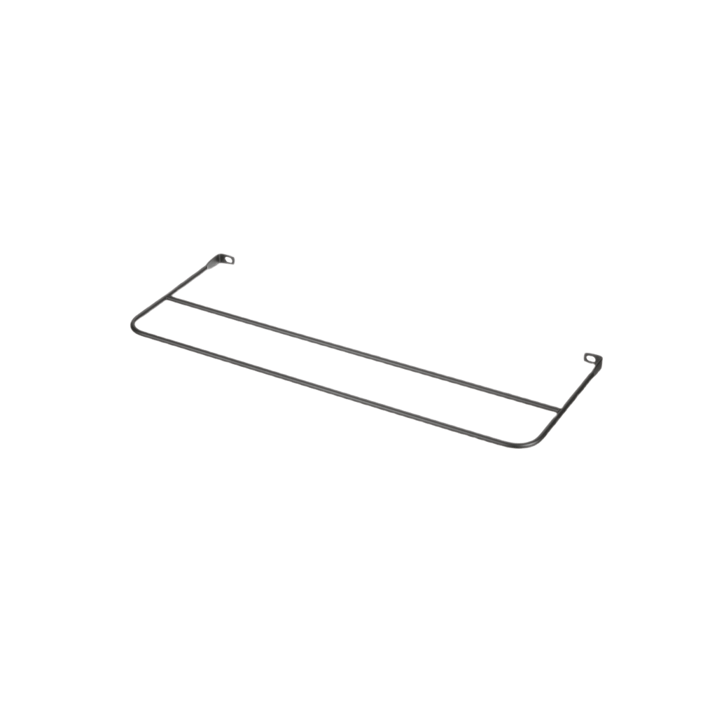 Barra para Aliviar Tensión o Peso Atrás de Patch Panel, Extendida de 7 Pulgadas, Montaje Invertido, Color Negro