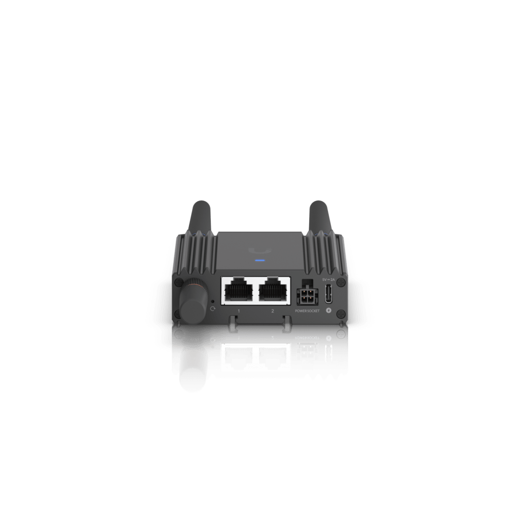 Router UniFi Ultra LTE con WiFi 4 / ranura para 1 tarjeta SIM / 2 Puertos RJ45 10/100Mbps / Alimentación por USB Type-C y ATX DC / Bandas LTE B2, B4, B5 /