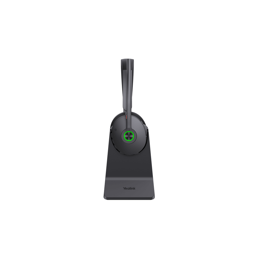 Diadema Bluetooth Yealink BH74 con Cancelación Activa de Ruido Híbrida, Base de Carga y Tecnología Acoustic Shield 3.0.