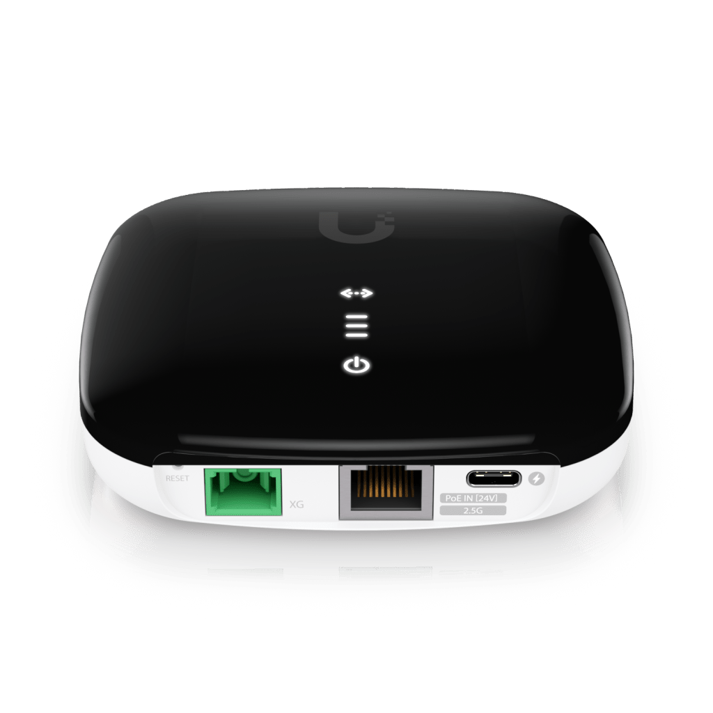 Ubiquiti Fiber XG (UISP-FIBER-XG) — ONU con 2.5 Gbps de Subida y 10 Gbps de Bajada, Alcance de hasta 20 km