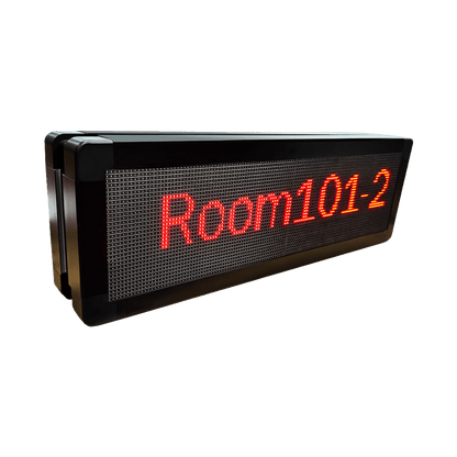 Pantalla LED de Pasillo para Hospital/Asilos, Doble Cara, Matriz 128×32, Indicadores RGB, Para Solución de Enfermería Fanvil