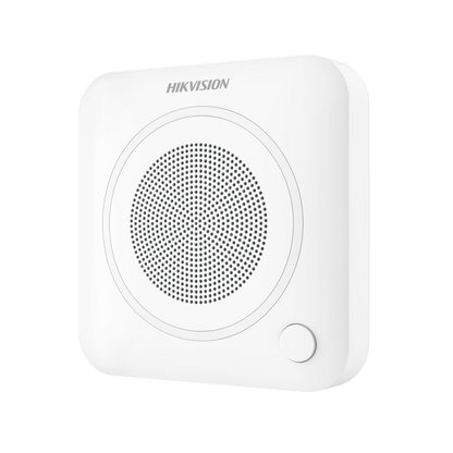 (AX PRO) Sirena Inalámbrica Interior / 105dB / Audio Intercom 85 dB / LED de Alerta
