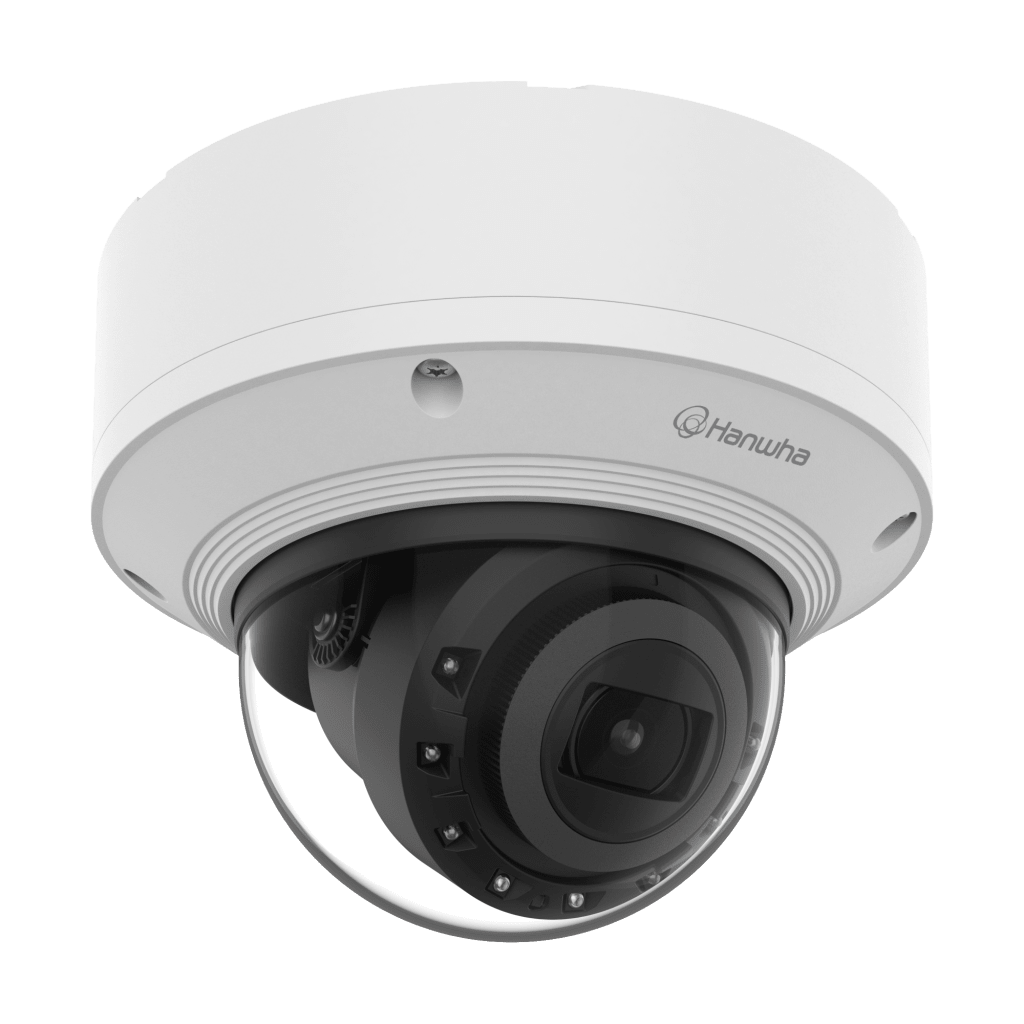 Cámara IP Domo Antivandálica 5MP para interior / Fácil Instalación / Lente Motorizado 3.6 - 9.4mm / IR 50M / WDR 150db / H.265 & WiseStream II