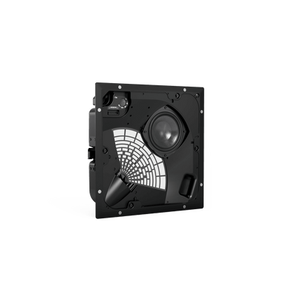 Altavoz Direccional EdgeMax | Bajo Perfil | Cobertura 90° | Montaje en Techo | Crossover Pasivo de 2 Vías | Alta y Baja Impedancia | Tecnología PhaseGuide
