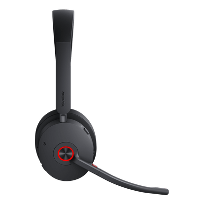 Diadema Inalambrica BH74 Teams USB C/A de Yealink con Tecnología de 6 Micrófonos y Acoustic Shield 3.0 para Voz Clara