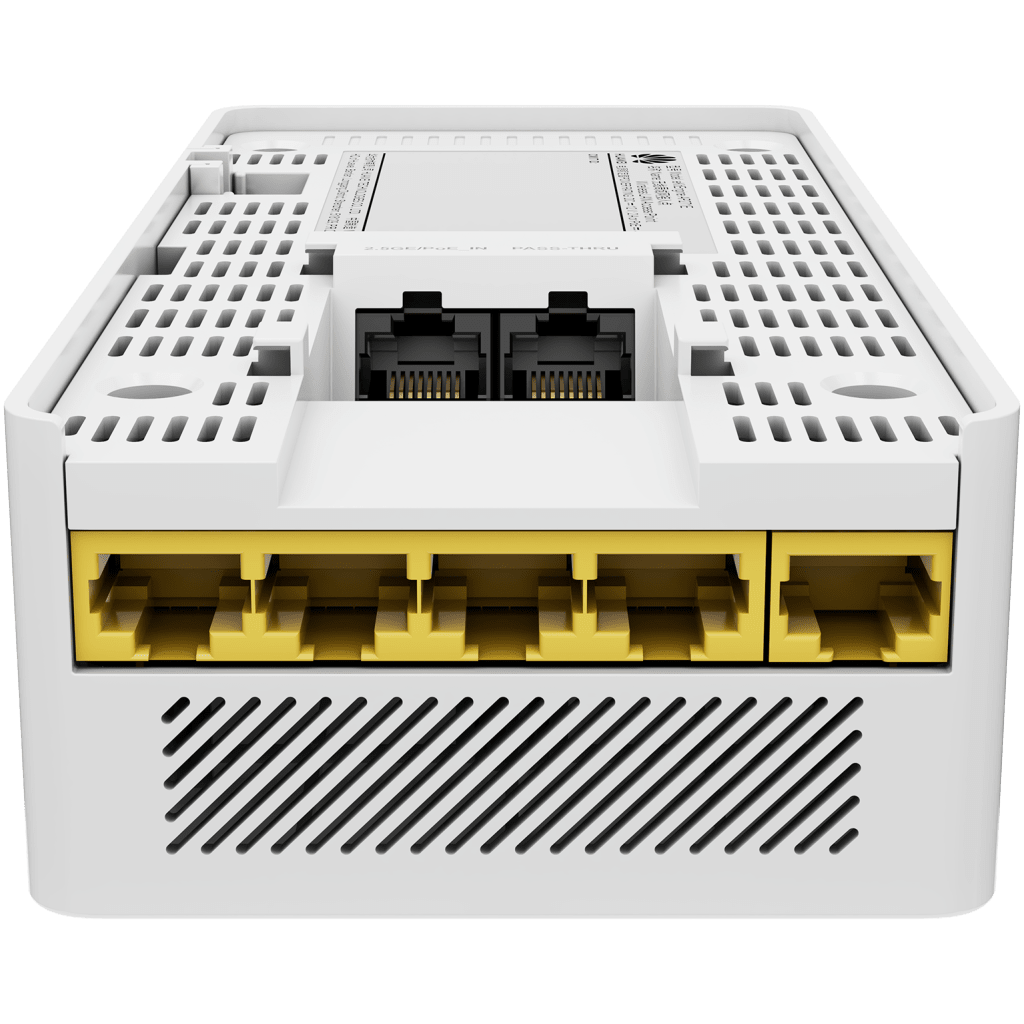 Punto de Acceso Inalámbrico eKit Wi-Fi 7 / 3.57 Gbps / Smart Antenna / Montaje en Pared / Seguridad WPA3 / Gestión Local y en la Nube Gratis / Puerto 2.5GE + 4 GE