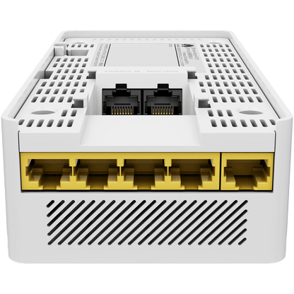 Punto de Acceso Inalámbrico eKit Wi-Fi 7 / 3.57 Gbps / Smart Antenna / Montaje en Pared / Seguridad WPA3 / Gestión Local y en la Nube Gratis / Puerto 2.5GE + 4 GE