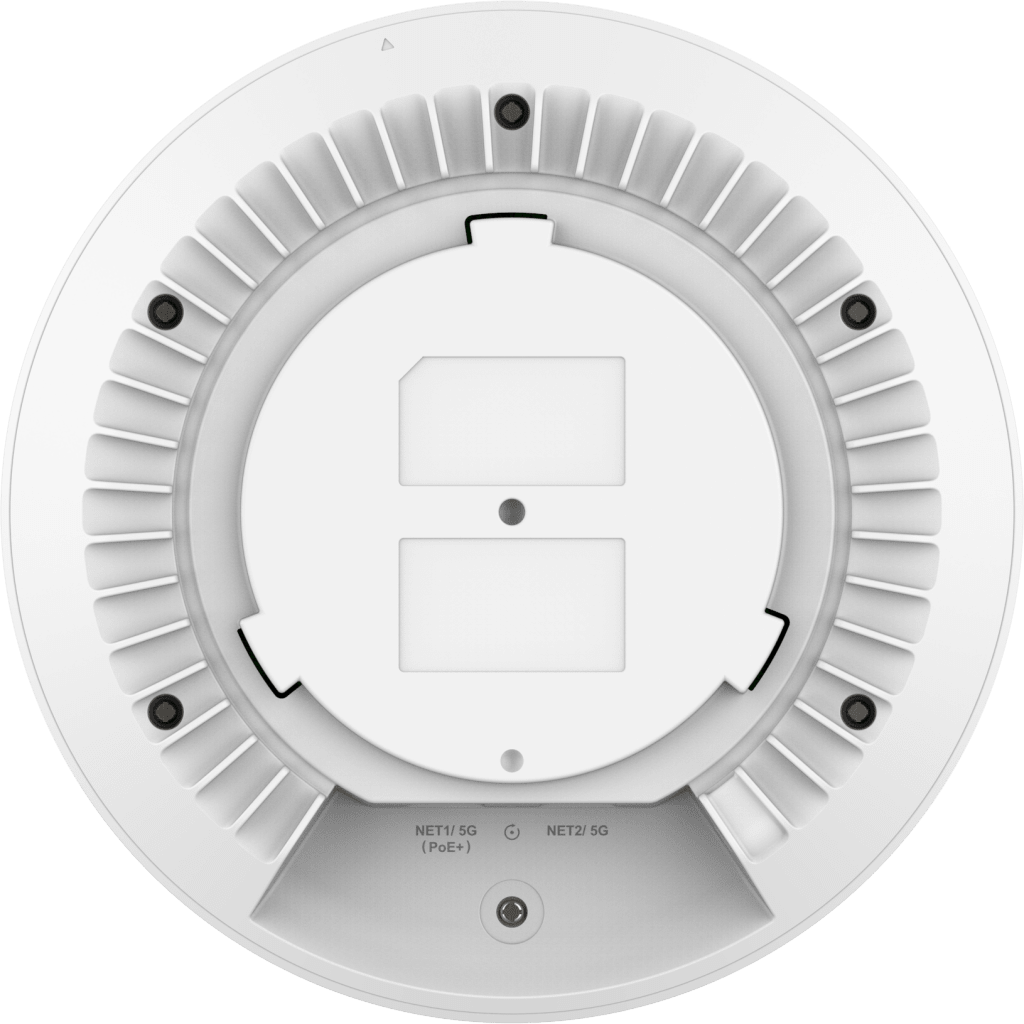 Punto de Acceso Wi-Fi 7 / Triple Banda BE11000 / MU-MIMO 2x2:2 / 384 Clientes Simultáneos / 2 Puertos 5G Ethernet con PoE+ / Cobertura Hasta 175 mts / BLE 5.3 / Gestión Integrada y en la Nube