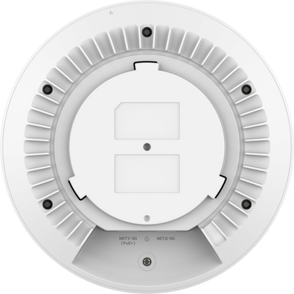 Punto de Acceso Wi-Fi 7 / Triple Banda BE11000 / MU-MIMO 2x2:2 / 384 Clientes Simultáneos / 2 Puertos 5G Ethernet con PoE+ / Cobertura Hasta 175 mts / BLE 5.3 / Gestión Integrada y en la Nube