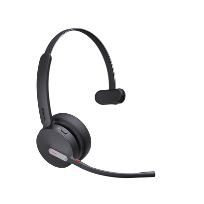 Diadema Inalambrica WH64 Mono UC de Yealink con Acoustic Shield 2.0 y Funcionamiento DECT-Bluetooth