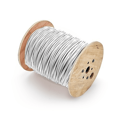 Carrete de 305 Metros (1000 Pies) de Cable / 4 x 14 AWG / Tipo CL3P / Plenum / Color Blanco / Para Aplicaciones de Alarmas de Intrusión, Control de Acceso, Automatización, Interfonos y Tv Porteros
