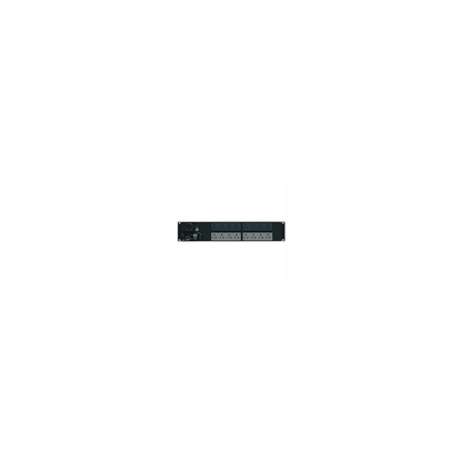 PDU Monitoreable (MI) para Distribución de Energía, Enchufe de Entrada NEMA L5-30P, Con 16 Salidas 5-20R, Horizontal 19 in, 120 Vca, 30 Amp, 2 UR
