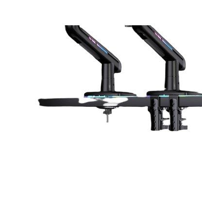 Soporte Mecánico Gaming NB F5 | Monitores de 32" a 60" | Vesa 75 x 75, 100 x 100 | Carga 2-20 kg | Iluminación RGB | Sistema de Resorte de Alta Precisión