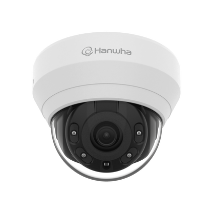 Cámara IP Tipo Domo Interior 4 Megapíxel / Lente 2.8mm / IR 20M / WDR 120db / H.265 & WiseStream / Micrófono Interconstruido